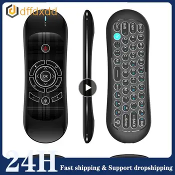 Wechip R2 2.4 G Wireless Air Mouse Keyboard Mișcare Sentiment de Fundal Air Mouse, Touchpad-ul de Control de la Distanță Tastatură pentru Android TV Box