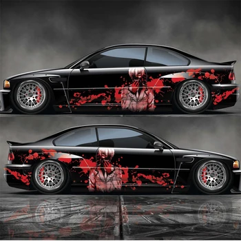Bloody Tokyo Stil Vampir Livrea Japoneză Tematice Ataș Folie Vehicul Grafica Anime Tokyo Ghoul Autocolant Auto