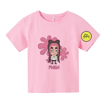 Copil de Imprimare Copii Tricou Desene animate cu maneci Scurte T Shirt Pentru Copii Vara Băiat Haine Casual Vesta Tees