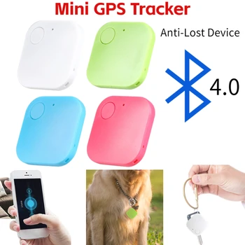 Mini GPS Tracker Bluetooth 4.0 Anti-a Pierdut Dispozitivul Smart Tag-ul Tracker-Cheie de Căutare Breloc GPS pentru Copii animale de Companie Portofel Finder, Localizare