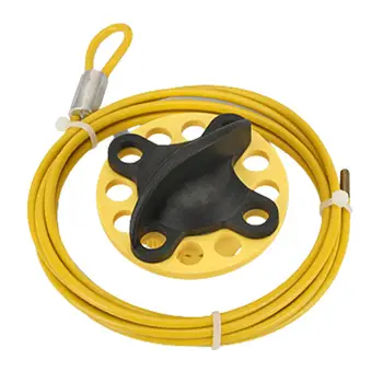 Reglabil Cablu de Blocare Grele Industriale 2M Durabil 4mm Cablu Dia Siguranță Tagout Blocaj Dispozitiv de Mici Supape Poarta Acc