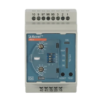 ASJ10-LD1A curent rezidual releul poate fi utilizat pentru defect de împământare de protecție a circuitelor electrice