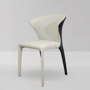 De lux, Masa Scaune Saloane de Piele Individuale Designer Sala de Mese Scaune Moderne chaise Pliante Mobilier de Acasă MQ50CY