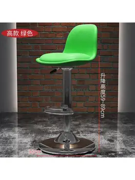 Nordic bar scaun modern, simplu de ridicare de uz casnic rotativ scaun scaun înalt recepție lux lumina spătarul scaunului scaun de bar