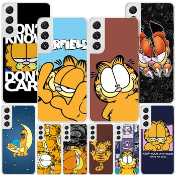 Desene animate G-Garfield Phnoe Caz pentru Samsung Galaxy Nota 20, Ultra Lite 10 9 8 M12 M21 M30S M31S M32 J4 J6 Plus Capac Unic Coque