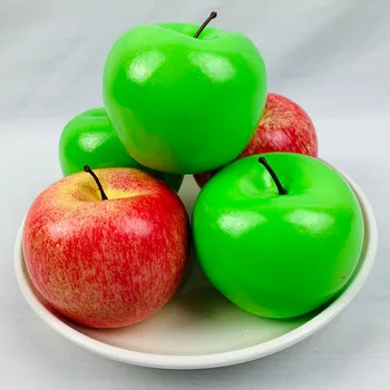 10BUC Fructe Artificiale Fals Mere Meserii DIY Fotografie Alimente Recuzită de Craciun Petrecere de Halloween Decor Acasă Fals Fructe Ornament