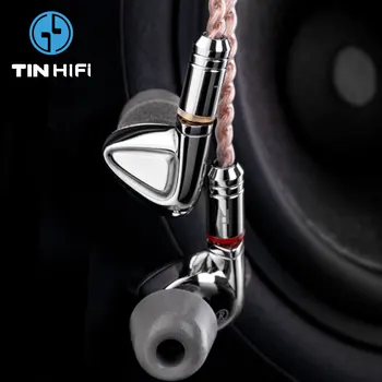 TinHiFi P1 Plus HiFi tamisa. receptionat. în Ureche, prin Cablu Monitor Căști de 3,5 mm Plug & 2-pin 0.78 mm Plane Audiofili Driver Audiofili
