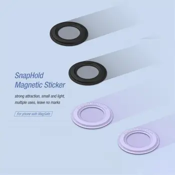 Inel Magnetic Puternic Suport Placă De Metal Autocolant Inele ForMagsafe Încărcător Wireless Magnet Acasă Montare Pe Perete Suport De Telefon Mobil 13