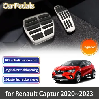 Masina Pedale pentru Renault Captur 2022 2023 2020 2021 Accesorii Auto de Gaz Combustibil de Frână Restfoot Nici de Foraj din Oțel Inoxidabil Pedala
