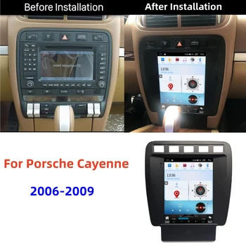 Radio auto Pentru Porsche Cayenne 2006 2007 2008 2009 Android 12 Tesla Masina de Stil Player Multimedia Navigatie GPS Cap Unitate Carplay