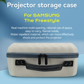 Portabil care Transportă Caz Multifunctional cu Fermoar Protectie Caz de Stocare Praf Proiector Transportă Saci pentru Samsung TheFreestyle