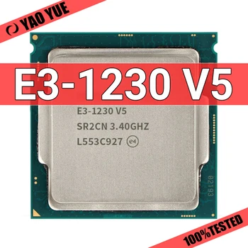 Folosit E3-1230V5 E3 1230 V5 3.40 GHz 8M 80W Quad-Core LGA 1151 Procesor CPU