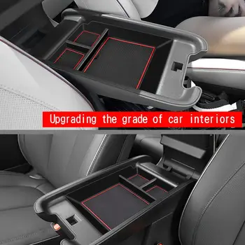 Noi coreeană Produs Este Potrivit Pentru Hyundai IONIQ5 2022 Cotiera Cutie Depozitare Cotiera Cutie Depozitare Auto Interior Accesor Q4V3