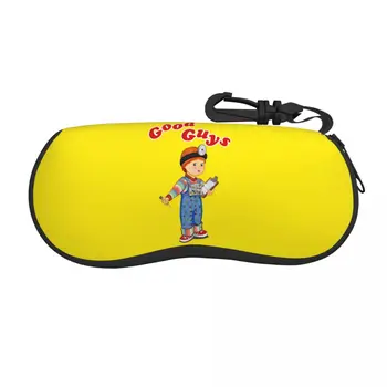 Buna Baieti Chucky Ochelari Ochelari de Caz Bărbați Femei Moale Joaca de Copil Papusa ochelari de Soare de Protecție Sac