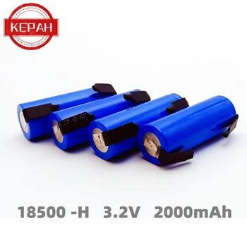 KEPAH 18500-H baterie reîncărcabilă lanterna LED-uri, model de avion, mașină de jucărie litiu-ion, DIY nichel, 2000mAh, 3.2 V