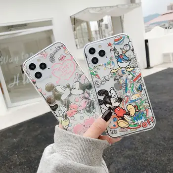 Aoger Sanrio Cinnamoroll kuromi Hello Kitty Telefon Caz pentru Apple iPhone 14 12 13 11 Pro Max Mini Funda Lichid Capac Transparent