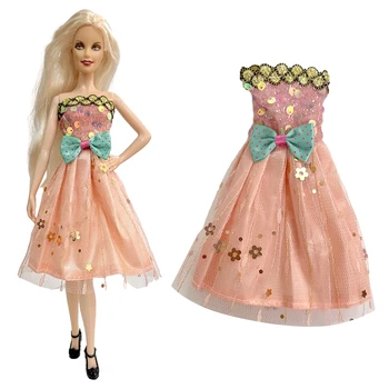 NK 1 Buc Haine Pentru Barbie Papusa Noua Fusta de Moda Printesa Rochie Potrivit Pentru 11.8 inch Papusa Casual 1/6 Barbie Haine