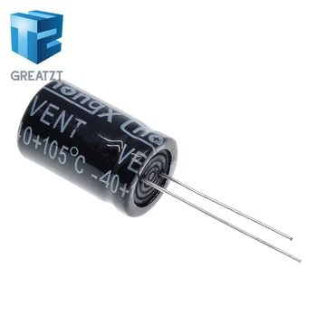 GREATZT 10buc Aluminiu electrolitic condensator de 1000uF 50V 13 * 20 mm frekuensi tinggi Radial Electrolitice kapasitor