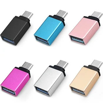 200pcs de Tip C Male la USB 3.0 de sex Feminin Adaptor OTG Converter pentru Telefonul Android Disc USB Conector Microusb Adaptor USB de Tip C