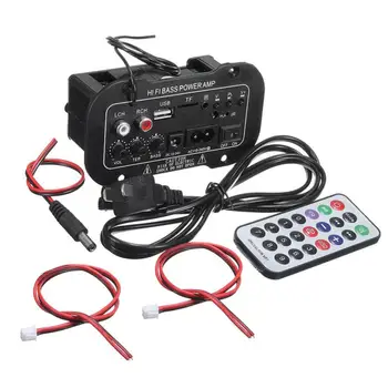 50W Bord Amplificator Audio bluetooth-Amplificador USB Radio FM TF Player, Subwoofer, Amplificatoare DIY Pentru Camion Masina RULOTA Camper-Etc