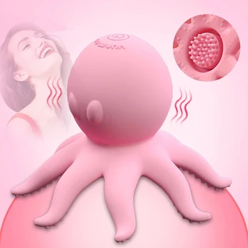 Caracatita Vibratoare Pentru Femei Biberon Clitorisul Roti 10 Viteze Vibratoare Glonț Pompa De Aspirație Ceașcă De Sân Stimulator Sân Adult Sex