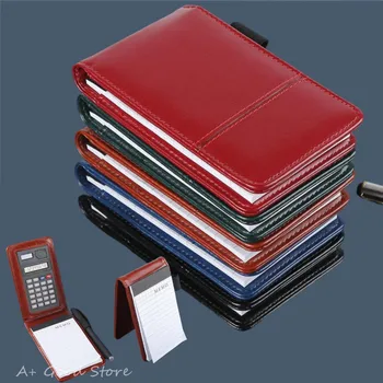 Portabil De Muncă Notebook-Uri Cu Calculator Pix De Buzunar Notepad Birou Agenda Planner Programe Jurnal Jurnalul De Rechizite