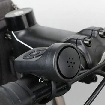 USB Reîncărcabilă Motociclete Biciclete Clopot Electric Corn 4 Moduri de Munte Ciclism Rutier de Alarmă Anti-furt Corn Accesorii pentru Biciclete