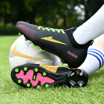 Nou de Fotbal de Tineret Pantofi în aer liber, Anti-derapare Meci de Fotbal Mens Ghete de Fotbal de Formare Pantofi Adidași Pantofi de Fotbal