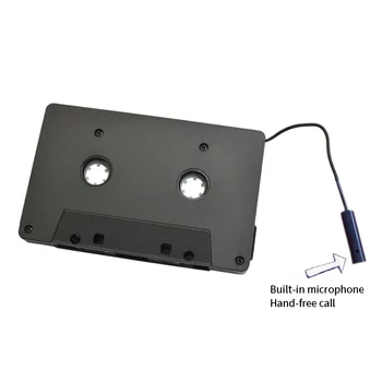 Universal Bluetooth Convertor Auto Banda AUX Muzica Casetă Audio Adaptor cu Microfon