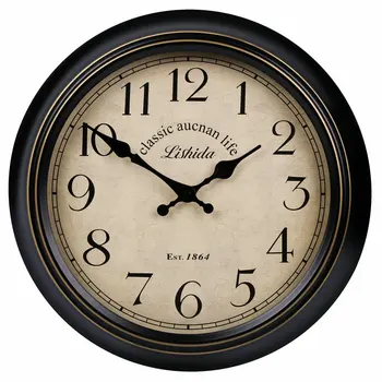 Mare Ceas De Perete Vintage Clasic De Metal Ceas De Perete Decor Acasă De Lux Tăcut Ceasuri De Camera De Interior Design Living Decoratiuni