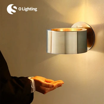Modern, Simplu Interioară LED Lampă de Perete Camera de zi Dormitor de Iluminat Acasă Culoar, Coridor Decor de Aluminiu de Perete de Lumină