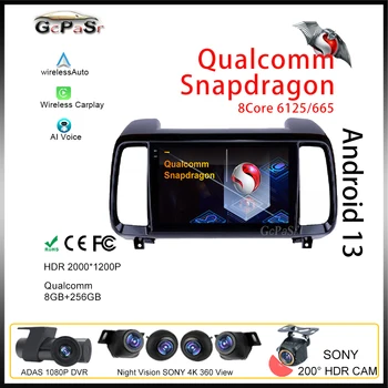 Qualcomm Pentru Hyundai Tucson IX35 2018 Multimedia Wireless Android Auto Jucător Autoradio Video GPS de Navigare HDR QLED Ecran