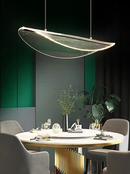 LED Restaurant Pandantiv Lumina Personalizate Arc Acrilice Arta Living Nordic Simplu, Modern, de Lux, Bar Decor Acasă Li