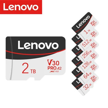Lenovo Card de Memorie 512GB ssd de 128GB, 256GB Cartao De Memoria Mini Micro SD TF Card de Memorie de 1TB, 2TB Memoria de Mare Viteză Card de Memorie Flash