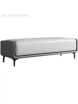 Italian de lux lumina dormitor pat end scaun canapea canapea Nordic simplu pantofi bancă magazin de îmbrăcăminte banc banc
