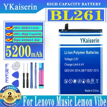 BL287 BL261 Bateriei pentru Lenovo Vibe K5 Notă de Lamaie A7020a40 A7020a48 K52t38 K52e78/K5 Notă L38012 / K9 Notă 6.0 Baterie Bateria