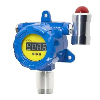 BH-60 Fix H2 Detector de Gaz Cu Display Digital Hidrogen Gaz de Alarmă Detector de Gaz Monitoriza 0-1000PPM