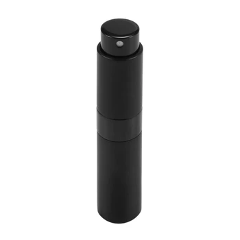 6X 8 Ml de Călătorie Portabil Mini Sticla Returnabile Gol Pulverizator de Parfum - Negru