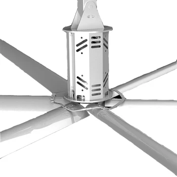 7.32 m de economisire a Energiei HVLS mare de circulație a aerului industrial, ventilator de tavan agățat atelier de fabrică fan