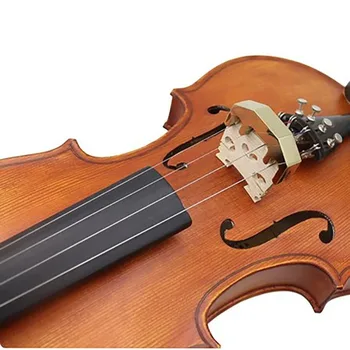 Accesoriu Vioara Mut Convenabil de Metal Mini Practică Amortizor Anti-coroziune de Metale Grele Vioara Violina Mut Vioara