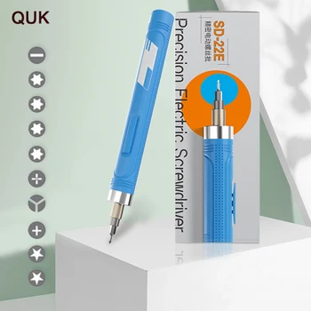 QUK Șurubelniță Electrică Pen Set Wireless de Putere șurubelniță de Precizie Cu Oțel S2 Pic Kit Profesional Instrument de Reparații Pentru Xiaomi