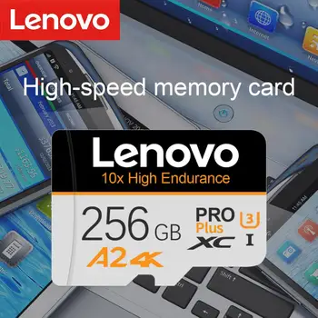 Lenovo 2TB/1TB Class10 Micro SD TF Card de 512GB ssd de 128GB, 256GB TF A2 Card de Memorie Flash Pentru Conducere Recorder Cameracartão de memória