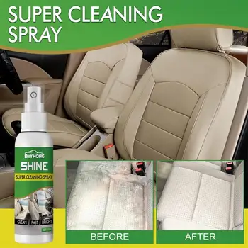 Masina Leather Cleaner Miros Free Car Cleaner Spray Rezistent la Decolorare UV Protector Detergent Lichid Ceara Auto Accesorii de Curățare