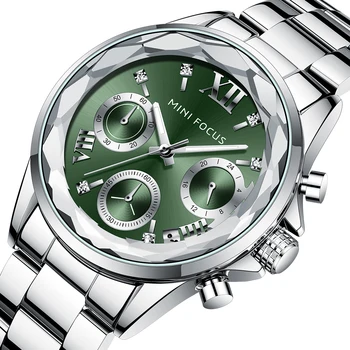 Ceasuri femei din Oțel Inoxidabil Cuarț Doamnelor Ceas pentru femei Brand de Lux Femeie Impermeabil Ceas, Calendar Complet Ceasuri de mana