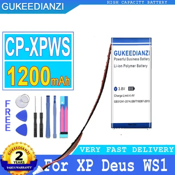 1200mAh GUKEEDIANZI Acumulator CP-XPWS CPXPWS Pentru XP Deus WS5 WS2 WS3 WS1 WS4 Digital de Mare Putere Bateria