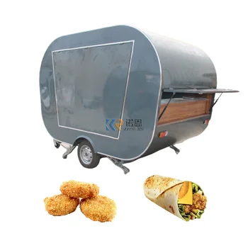 OEM Mobil Strada Coș de Alimente Trailer Oțel Inoxidabil Camion de Înghețată Van pentru Gustare Rapida Personalizate Hot Dog Chioșcuri de Catering Căruțe