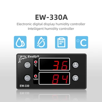 Ou de Incubație Termostat pentru Cuib de Pasăre Casa incubator EW-330 Temperatură și Super Umiditate Controller