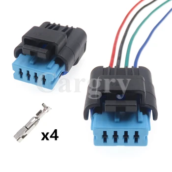 1 Set 4P 211PC042S6021 Ansamblu Conector Auto Cablu Electric Priza Auto Impermeabila Plug