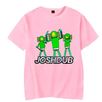 JoshDub celebritate pe internet tricou de cauzalitate hawaii tricou castrați Maneca scurta unisex tee mens haine harajuku tricou