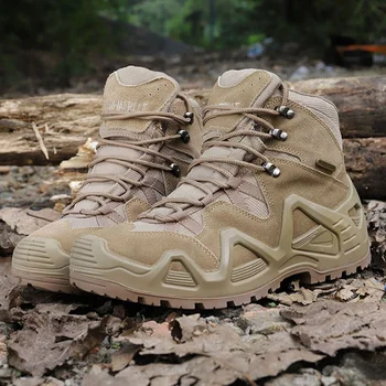 Cizme Militare Tactice De Luptă Pantofi Pentru Bărbați Cizme De Mari Dimensiuni Siguranță Pantofi Pantofi De Drumetii Alpinism Pantofi De Pescuit Pantofi Pantofi De Lucru